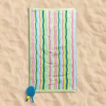 Palette Parade Velour Beach Towel