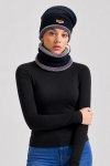 Unisex Ski Beanie With Winter Neck Warmer