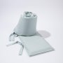 200 Thread Count 100% Cotton Cot Bumper Cover Duck Egg