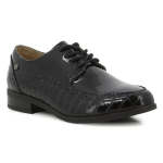 Pierre Cardin Ladies Formal Flat - Black Patent - 8
