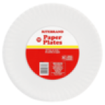 White Paper Plates 50 Pack