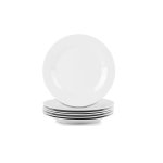 10.5INCH Round White Plates