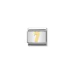 Composable Classic Link Number 7 In 18K Gold