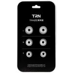Trn Earphone Silicone Memory Foam Earplug Grey