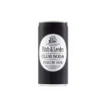 & Leedes Soda Water 200ML Can - Case 24
