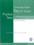 Practice Tests Plus Ket For Schools With Key Cd