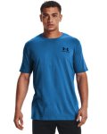 Men's Ua Sportstyle Left Chest Short Sleeve Shirt - Victory Blue XL