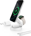 Belkin Magsafe-compatible Charger 3-IN-1 White