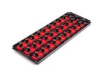 Tekton 1 2 Inch Drive 3-RAIL Socket Organizer Set Red 30-TOOL OST26130 Made In Usa