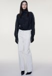 Straight High Jeans - White