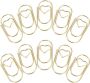100PCS MINI Metal Paper Clips Gold Small Document Fixing Clips For Office
