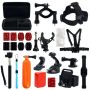 30 In 1 Action Camera Accessory Combo Kit For Gopro Hero With Eva Case