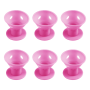 6 Piece No-heat Silicone Hair Curlers - Soft Sleep-in Curlers