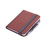 Notepad A7 & MINI Ballpoint Pen Toolkit Lilipad+liliput Brown
