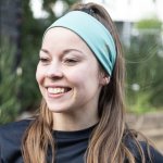 Stretch Twist Headband - Mint Green