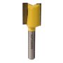 Pro-tech Straight Bit 16MM X 20MM Cut 2 Flute Metric 1/4 Shank