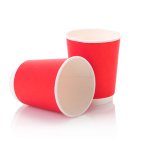 Double Wall Red Cup 250ML 1X25