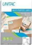 A4 Labels 1UP 210 X 298 Mm 100 Sheets
