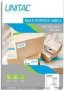 A4 Labels 1UP 210 X 298 Mm 100 Sheets