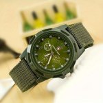 Luminous Simple Casual Men's Watch Male Middle School Students Youth Fashion Nylon Strap Men's Watch