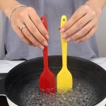 27.0CM Versatile Silicone Spatula - Heat Resistant Non-stick & Comfort Grip For Cooking Baking & Spreading - Perfect Kitchen Acc