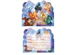 20 Pcs Wings Of Fire Birthday Party Invitation Cards For Kids Birthday Party Supplies