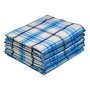 Kitchen Towel 045X070CM Medium Checks Capri Design 2007 5 Pack