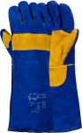 Palm Pioneer 8 Blue Lined Double Elbow Length- Kevlar Stitch