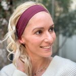Lr Gym Head Bands - Maroon