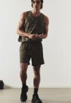 Regular Fit Sports Vest Top In Drymove - Green