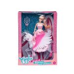 Magical Unicorn And Princess