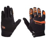 Lizzard Knuckle Mens Long Finger Glove