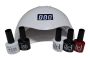 6 Piece - 48W LED Uv Lamp For Delish Gelish Nails & 3 Colours