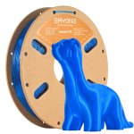 Eryone Flexible Tpu Filament For 3D Printers 0.5KG Spool 1.75MM Diameter Transparent Blue