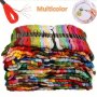 12/24/36 Bundles High Quality Colorful Embroidery Thread Polyester Cotton Cross Stitch Thread Sewing Thread Diy Craft Thread Handmade Embroidery Thread Craft Art Set