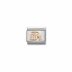 Composable Classic Link Rosegold Perfume With Zirconia