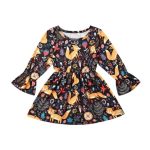 The Black Fox Dress 1-2Y