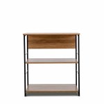 Bookshelf Black Tx Lamina Mel