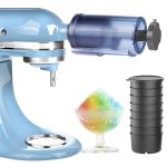 Shaved Ice Attachment For Kitchen Aid Stand Mixer - Snow Cone Machine Shaved Ice Maker Snow Ice Machineinclude 8 Ice Molds Fit F