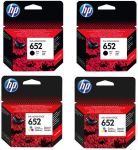 HP 652 Black And Tri-colour Ink Combo Pack