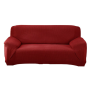 Liviza Universal Flexible Full Stretch Sofa & Couch Cover 145-185CM - Black - Red