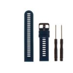 Silicone Plain Watch Strap - Garmin Forerunner 945/ Forerunner 935/ FENIX5 Plus/ FENIX5/ Quatix 5/ Quatix 5 Sapphire/ Approach S60 Navy