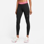 Nike Women's Pro Mid-rise Mesh-panelled Leggings