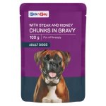 Pnp Steak & Kidney Chunks In Gravy Adult Dog Food 100G