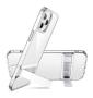 Apple Iphone 12 Pro Max Premium Slim Metal Kickstand Case Clear