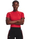 Women's Ua Rush Perf Top Short Sleeve - Red Md