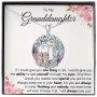 To My Granddaughter Tree Of Life Sisters On The Swing Pendant Necklace & Card Jewelry Accessories Birthday Gifts For Girls