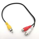 2 Rca Male To 2 Rca Male X 5 Meters