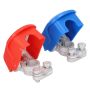 Car Battery Quick Release Connectors Brass Terminals With Covers