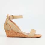 Desi 1 Wedge - Taupe - Taupe 4